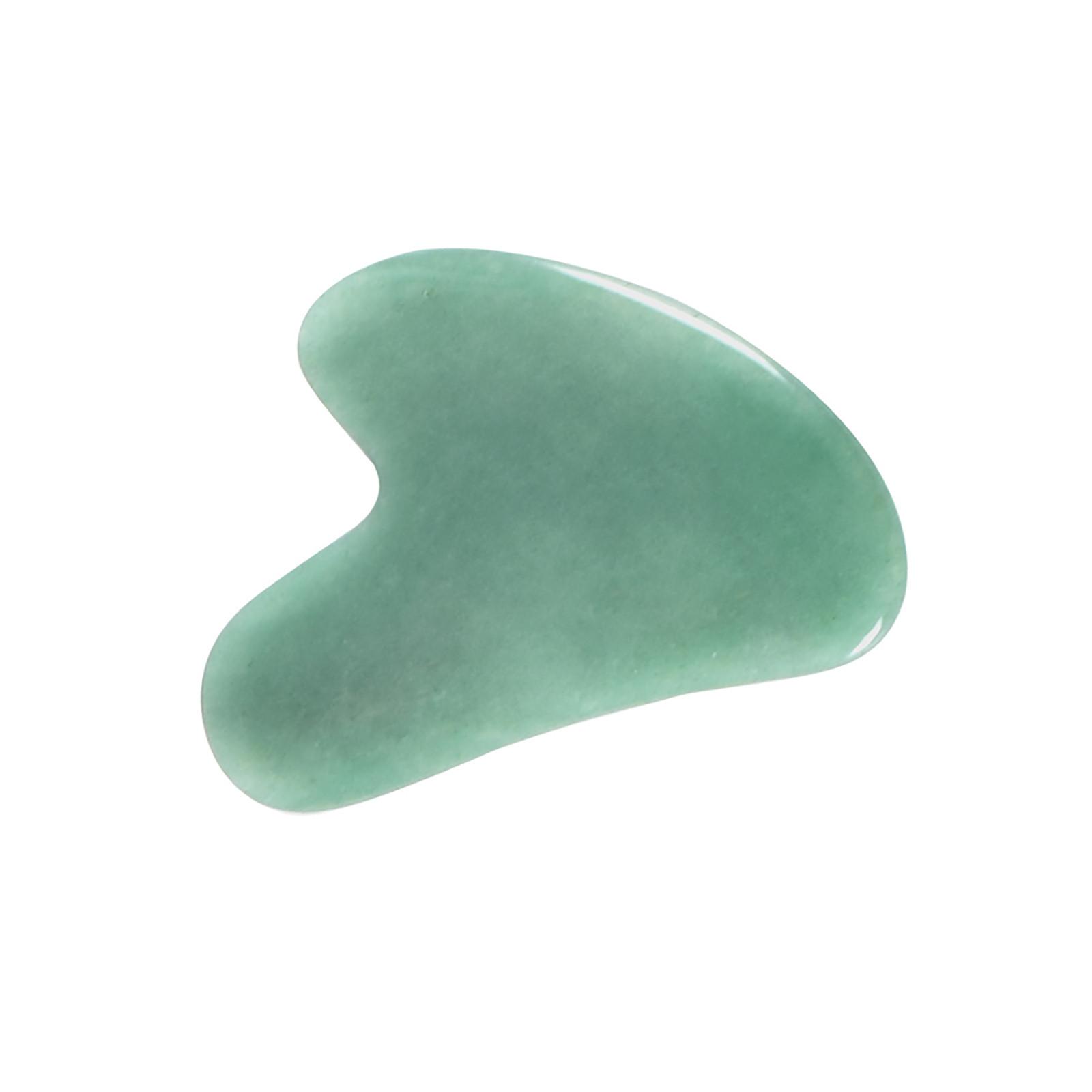 

Natural Rose Quartz Stone Guasha Facial Face Neck Body Gua Sha Board Massager