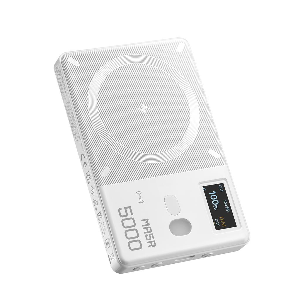 Godox MA5R Magnetic Charging RGB Video Light Pocket LED Fill Light for Phone Photography Light