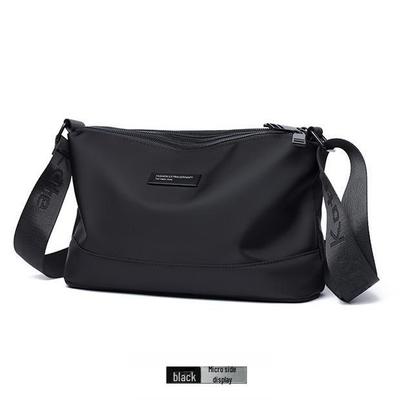 Borsa a Spalla da Uomo Trendy 2024 a Grande Capacità con Texture e Borsa a Tracolla da Pendolare