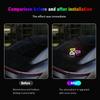 Car LED Glass Window Lights Interior Decoration Lights Glowing Heart Atmosphere Light USB Wiring Car Modification Neon Lamp