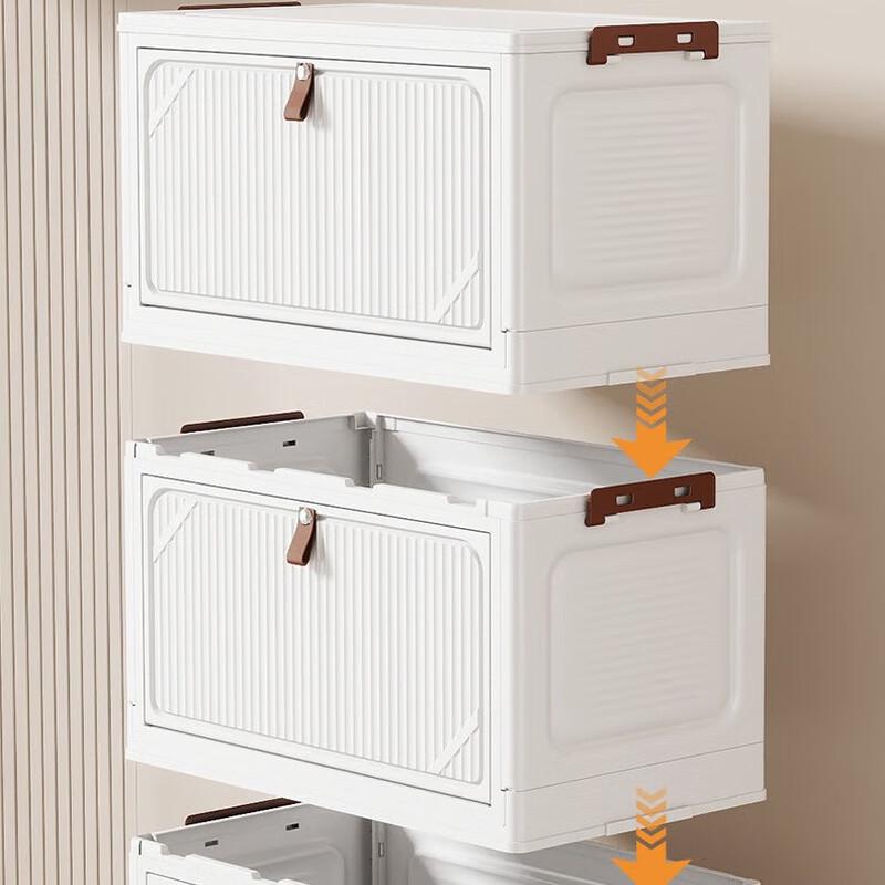 Mi Ling Folding Storage Cabinet with Flip-Top