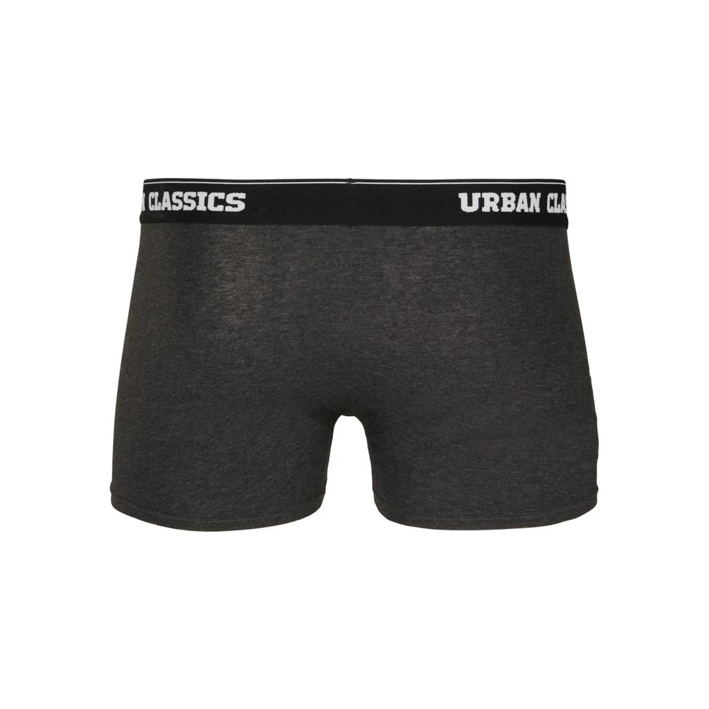 Urban Classics Mens Repeat Logo Boxer Shorts (Pack of 3)
