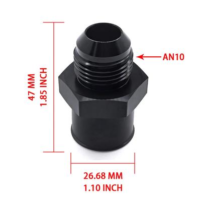 Adapter pokrywy zaworów 10AN Aluminiowe złączki do Chevrolet SBC Wtykowa uszczelka