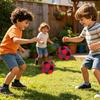 32 Panel Sand Filled Juggling Ball, Soft Footbag Toy for Kids Adults, Outdoor Soccer Kick Sack for Coordination