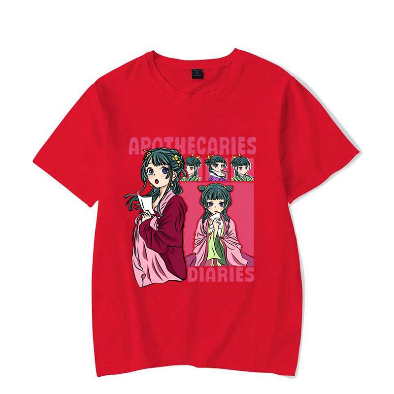 New Fuuny The Apothecary Diaries Printed Unisex Men's Women's Fashion Short Sleeve Maomao Casual Summer Tops Tees