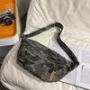 Camouflage Canvas Sling Bag – Durable & Stylish Crossbody Bag for Outdoor, Travel, and Everyday Use