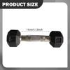 Fitness Dumbbell Hand Weight Training Barbell Octagonal Non-Slip Surface Ergonomic Handle Full Body