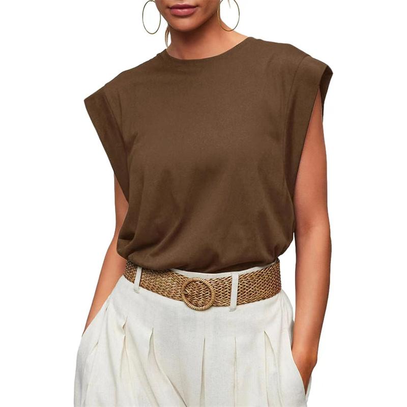 2026 Solid Color Short Sleeve Plus Size Women's Short Sleeve T-Shirt Summer Loose Women's T-Shirt High Quality Pattern CCXX247