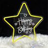 Bright LED Neons Light For Birthday Party Decors With Shatterproof Design And Energy Saving Feature