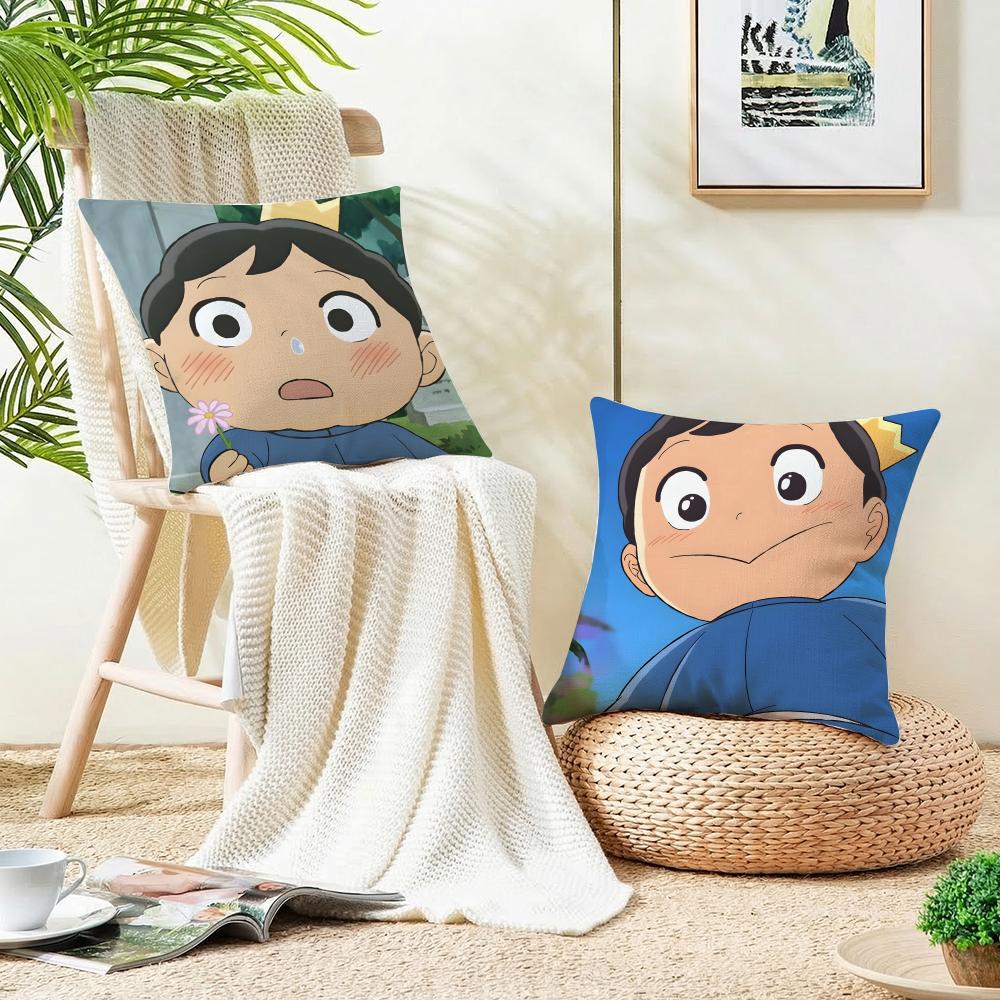 Anime RRanking of KingsSS Cushion Cover Breathable and Skinfriendly Linen Pillowcase Square Removable and Washable Cushion