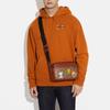 Coach X Snoopy X Peanuts Collaboration Graham 23 Monogram Print Cartoon Patch Coated Canvas And Calfskin Camera Bag Women Shoulder Bag CE746-QBE7V
