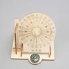 Educational Wood Clock Model Children Educational Toy Easy To Assemble for Science Enthusiasts and Craft Project