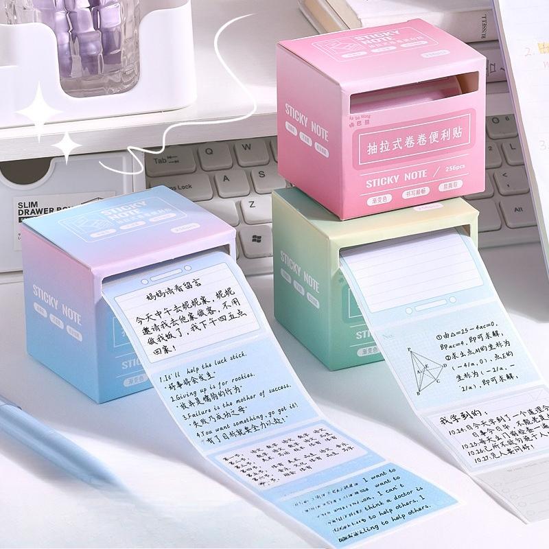 kawai stationery Kaba Bear sticky notes with high looking wrong question stickers for students fully adhesive index label