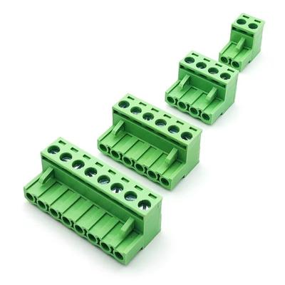 10Sets 2EDG-5.08mm Plug-In Terminal Block Wire Terminal Connector  Circuit Board Wiring