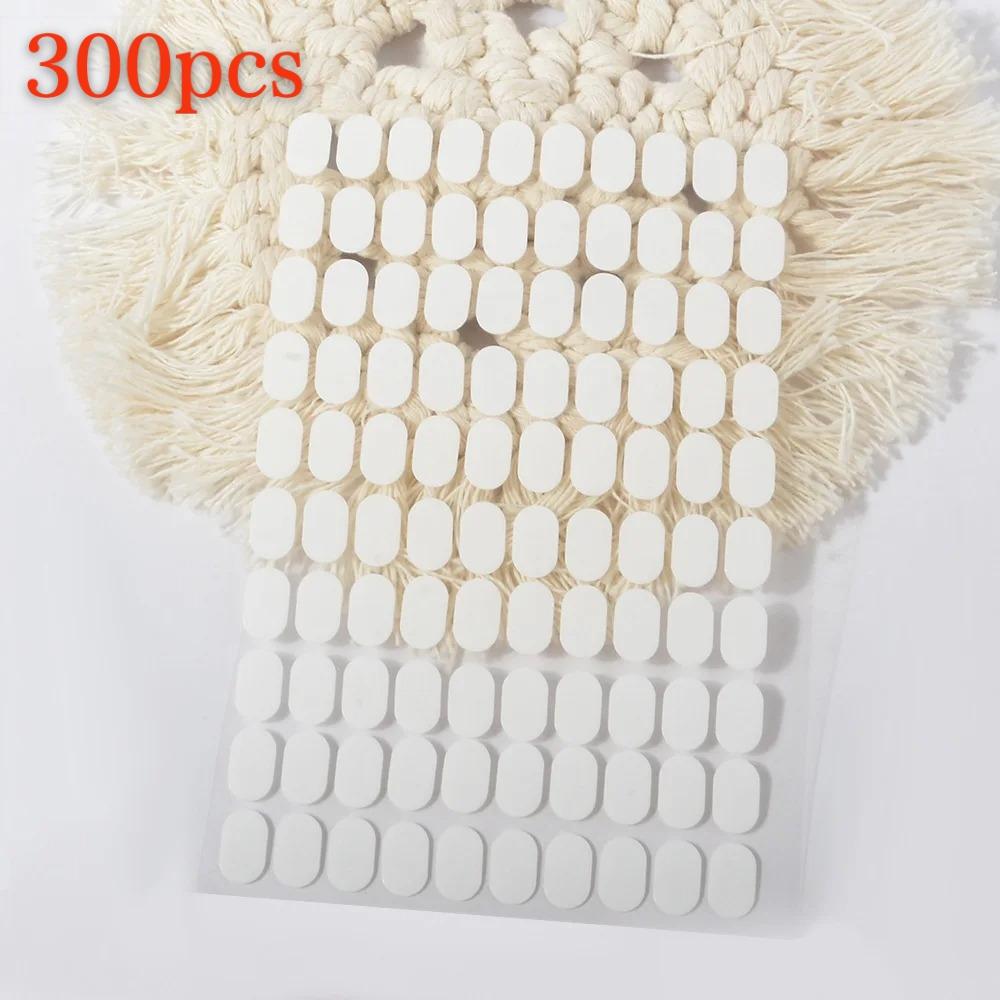 100-500Pcs Nail Double-side Adhesive Tape for False Nails Display Stand Tools Manicure Adhesive Strip Traceless Nail Display