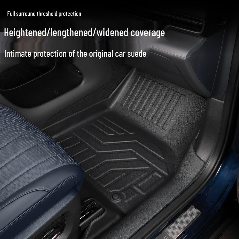 Zeekr 9x 2025 Six-Seater TPE Full-Coverage Car Floor and Door Sill Mats