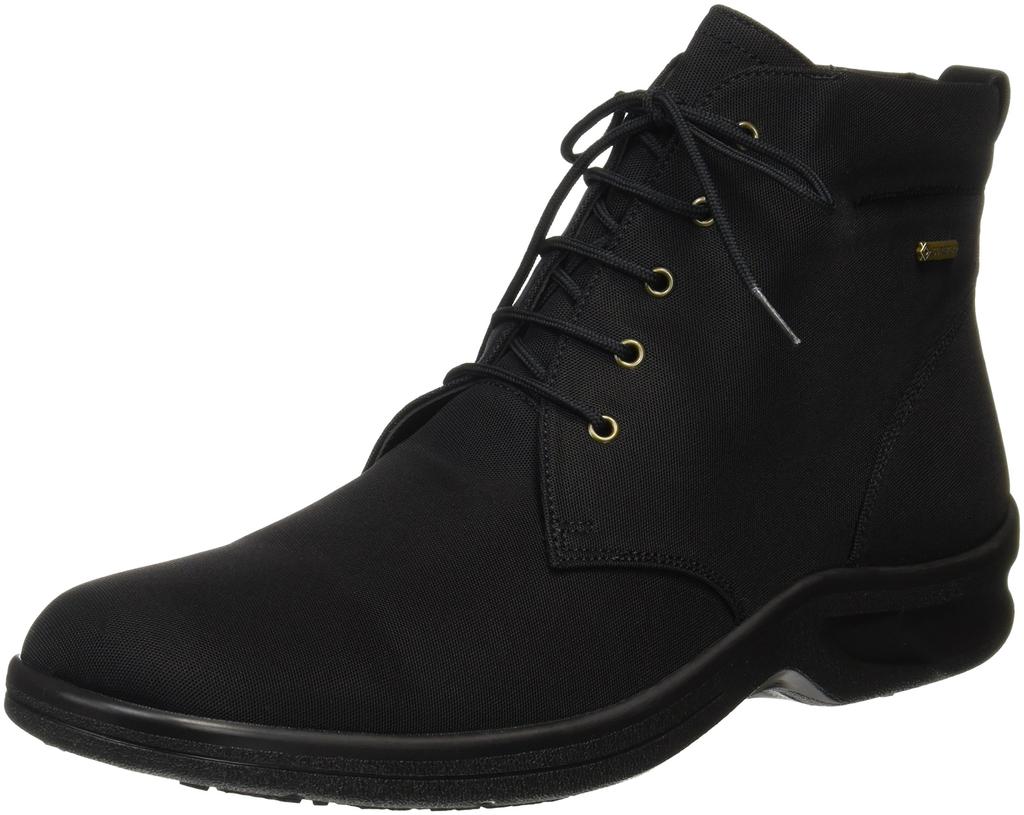 Asahi Top Dry Waterproof Short Boots Size 4E Men's Gore-Tex (Model TDY-3836), Black, 27cm,
