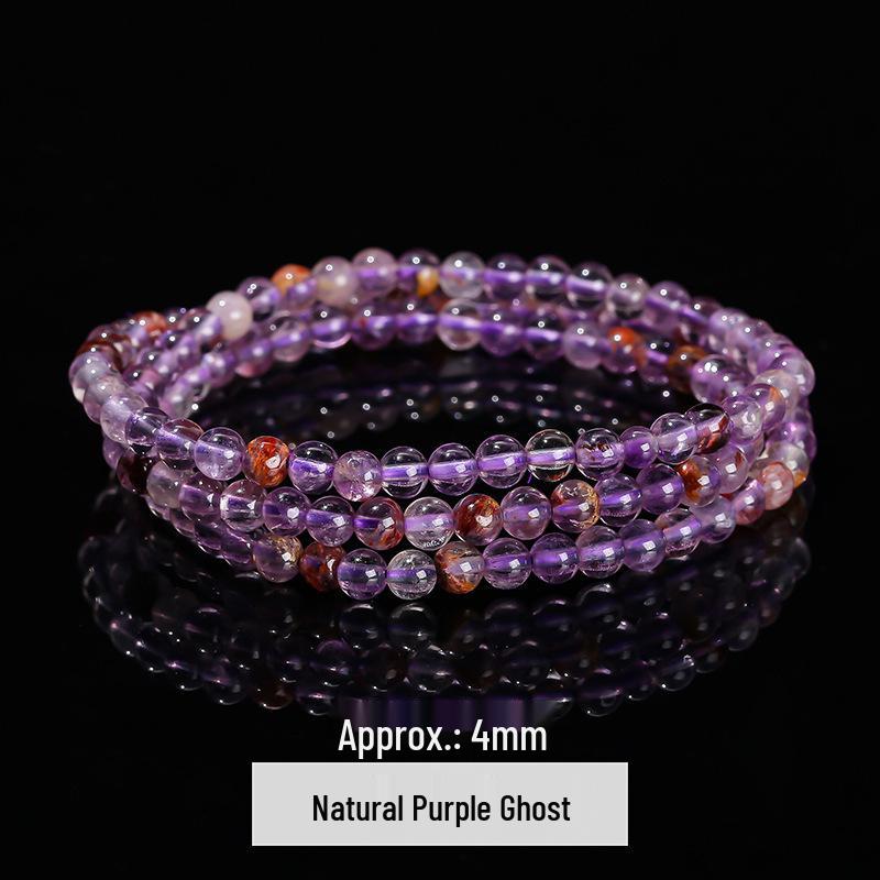Jingde Natuurlijke Kristal Meerrijige 4mm Stenen Kralen Armband Collectie Cadeau