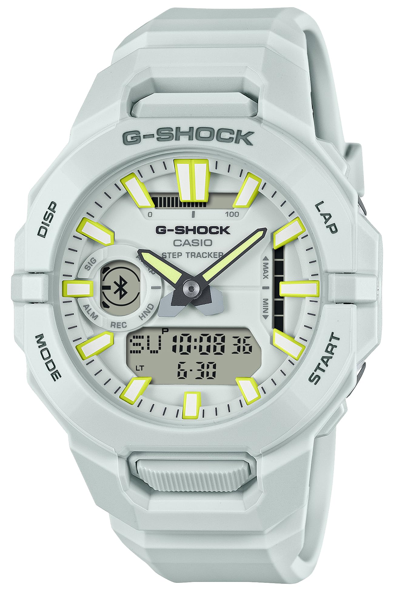 

Часы Оснащены Использует экологически чистый Белый [Casio] G-Shock [] Bluetooth, материалы, GBA-950-7AJF, Мужские, белый