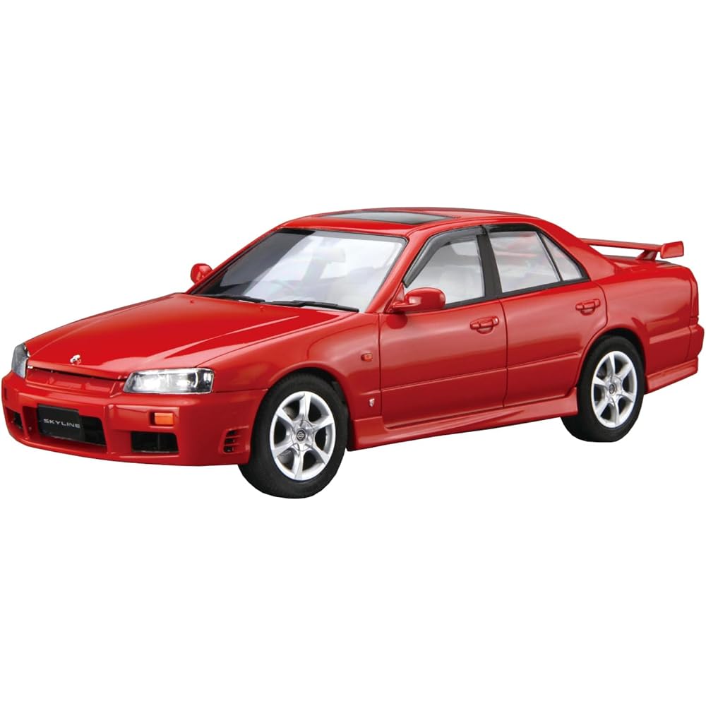 Aoshima Bunka Kyozai (AOSHIMA) 1/24 The Model Car Series No. 98 Nissan ER34 Skyline 25GT-X Turbo ...