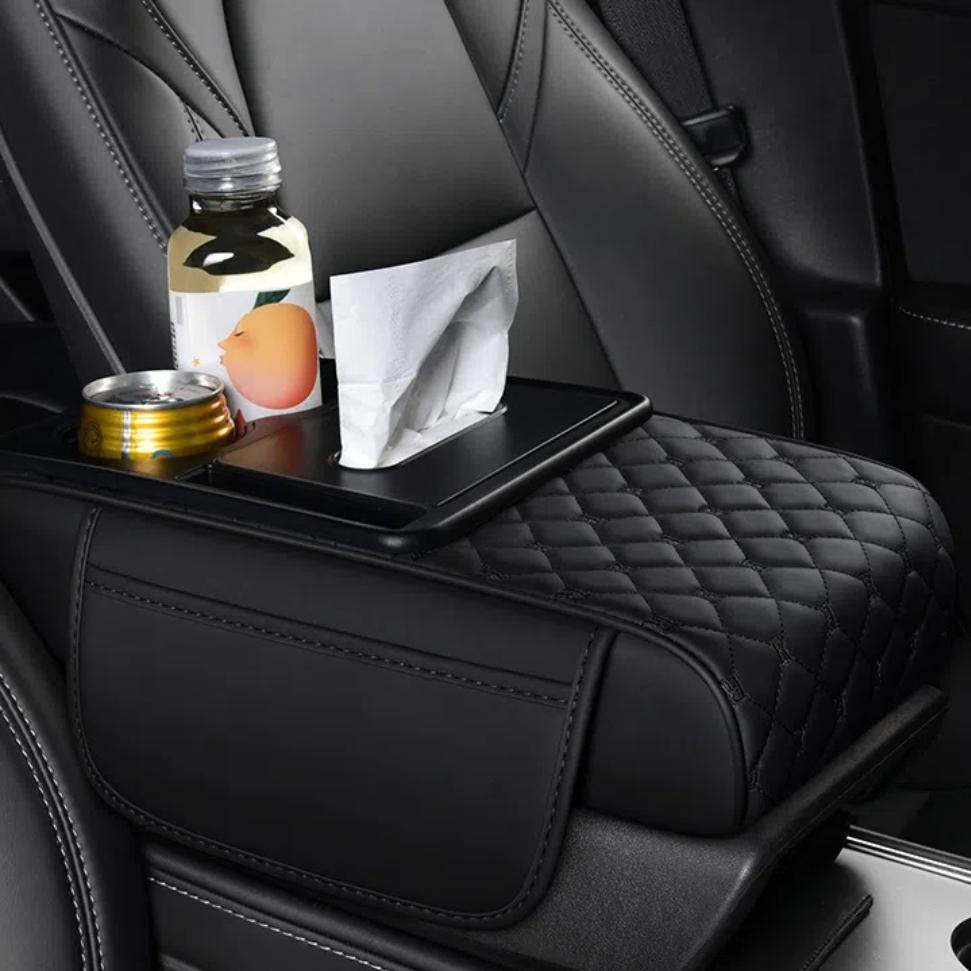 Tissue Box Car Arm Rest Cushion Elbow Support Car Center Console Mat  Center Console style 6