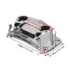 Metal Drum Mounting Bracket Silver Mount Bracket Sturdy Extension Bracket  Drum Set Accessory