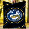 1pc Football Team (22) Theme Blanket - Digital Print, Polyester, Cozy for All Seasons, Perfect for Outdoor, Camping, and Travel