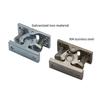 Stainless Steel Door Stopper Lock Heavy Duty Double Roller Catch  Caravan Doors