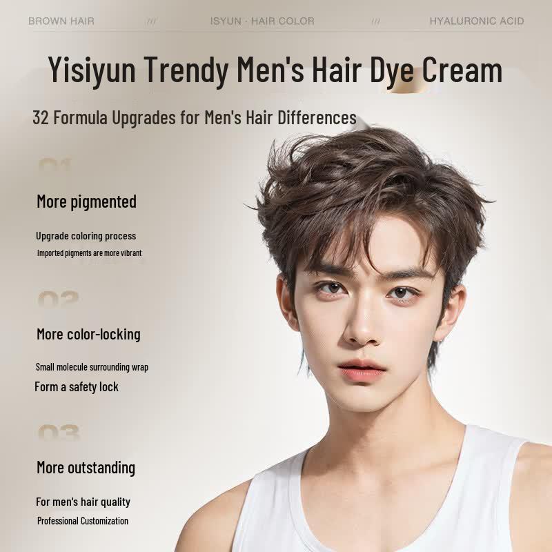 EISANSUN Men s Plant-Based Hair Dye