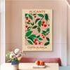 Cherry Lemon Orange Fruit Market, HD Canvas Print Wall Art Poster, Suitable for Home, Store, Restaurant ation Painting