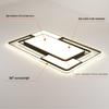 Modern LED Ceiling Lamp with 3-Color Dimming