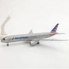 Simulation 20CM American Plane Model 787 Airliner Alloy Die-Cast Airplane Toys Collectible Display Stand Children Adults