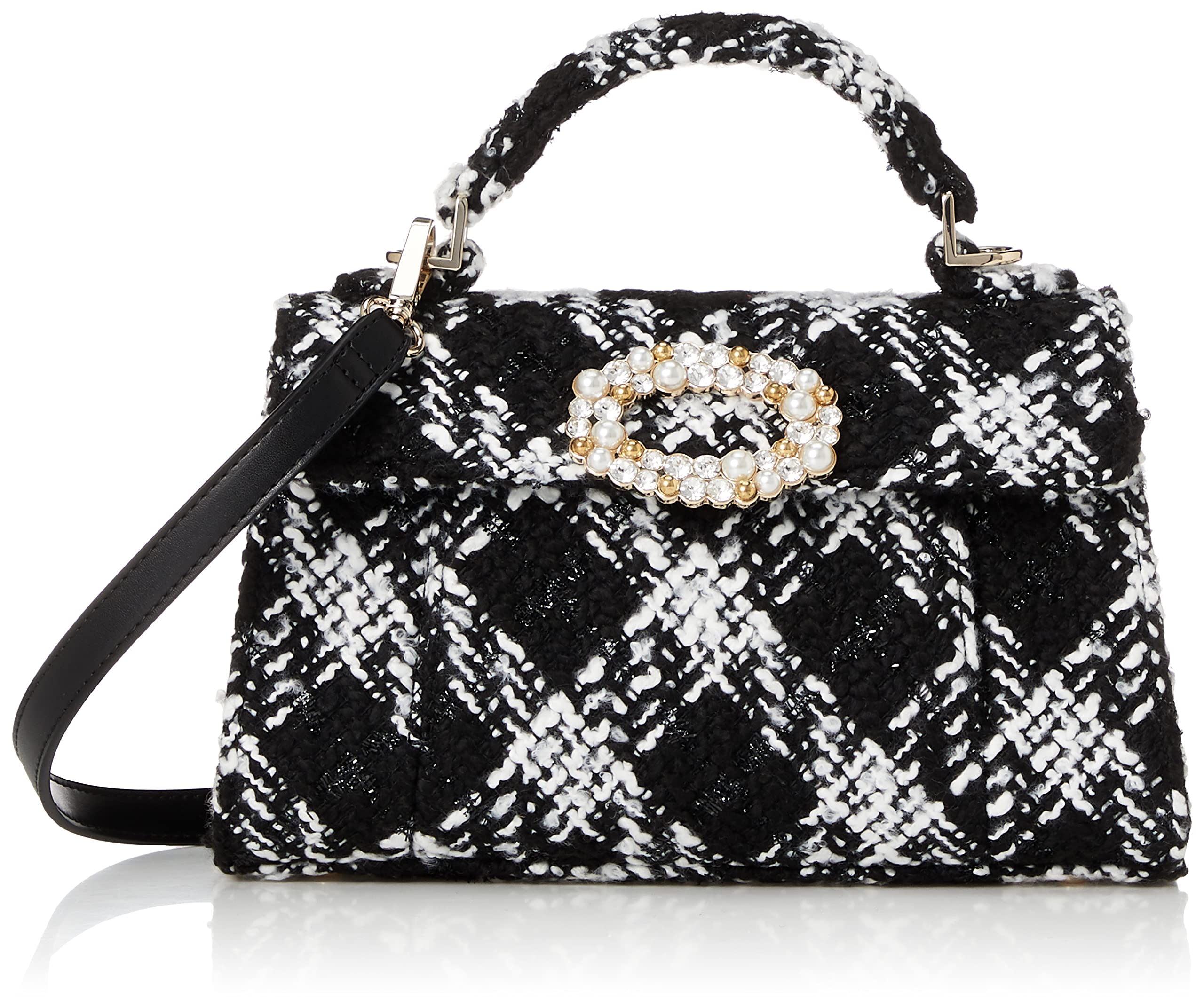 [SNIDEL] Сумка с акцентом-бижутерией SWGB224696 BLK F