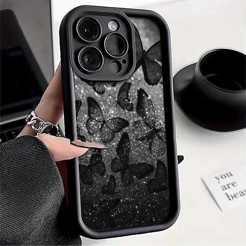 Star dot  butterfly pattern Phone Case For Samsung S25 FE S24 Plus S23 Ultra S22 S21 20 A70 A30 M33 A54  A55 NOTE anti drop and