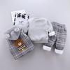 Boys' and Girls' Fleece-Lined Winter 3-Piece Set: Infant To Toddler Sweatshirt & Jacket (1-3 Years)