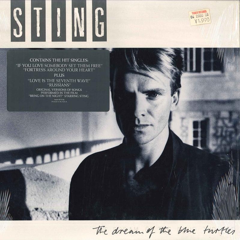 Виниловая пластинка STING  Dream Of The Blue Turtles SP3750 AM 1985 США Рок Б/у