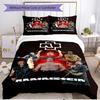 3pcs Duvet Cover Set (1*Duvet Cover + 2*Pillowcase, Without Core), Rammstein Print Soft All‑Season Bedding Set, Home Bedroom Decor Gift