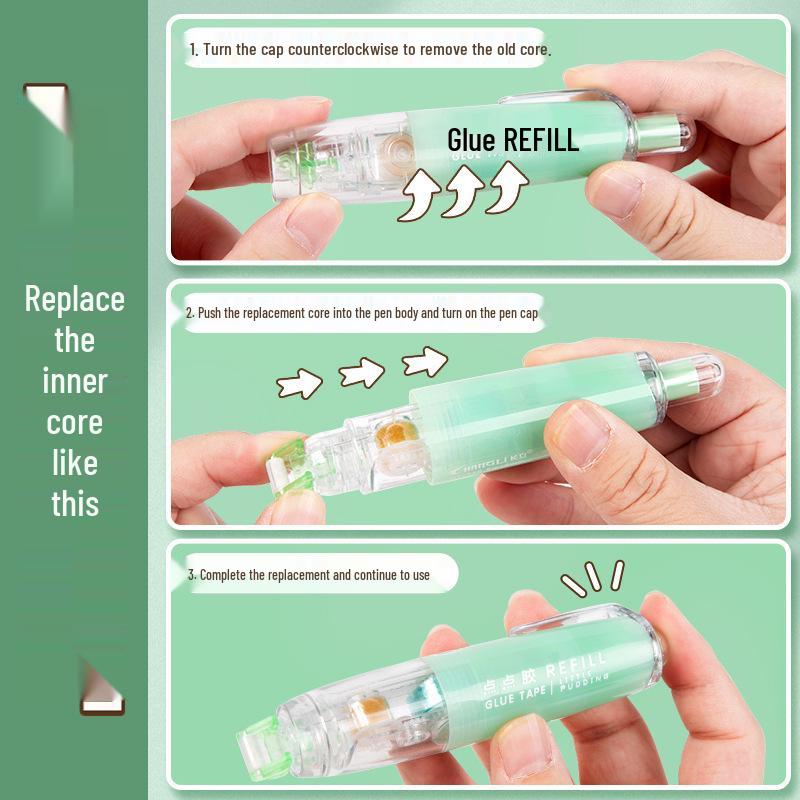 Vertical Correction Tape & Quick-Dry Double-Sided Adhesive Stick