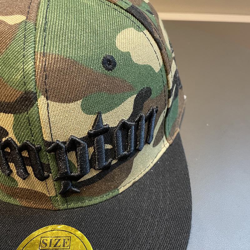 Frühling Herbst Camouflage Breitkrempige Hip Hop Kappe für Männer und Frauen
