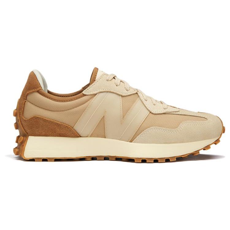 New Balance ANB Brand X 327 Beige Gum Unisex Sneakers Brown Tan MS327AAN
