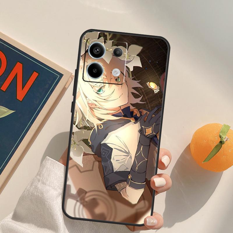 Albedo Genshin Impact Funda For Xiaomi Redmi Note 14 13 Pro 9 10 11 12 9S 10S 11S 12S Redmi 13C 10C 12C 14C Case