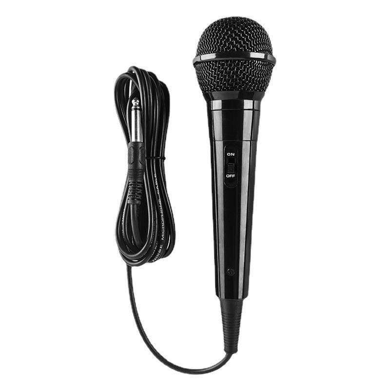 Yushuo Dynamic Wired Microphone for Home Singing, Mobile or Live Streaming; Connects To Audio Amplifiers and Sound Cards.