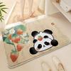 Imitation Cashmere Bathroom Floor Mat Toilet Toilet Toilet Door Absorbent Foot Mat Household Carpet