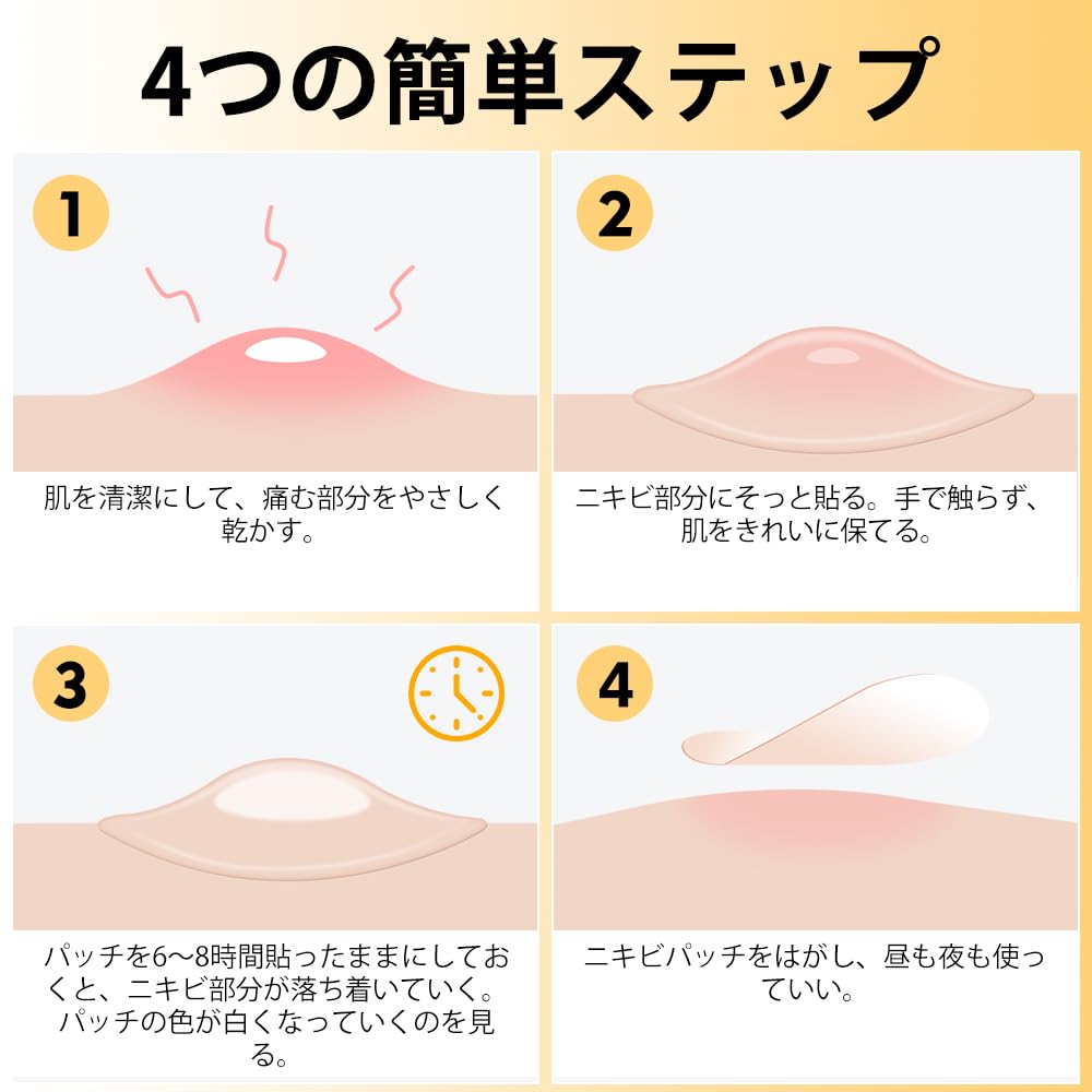 CICA Spot Patches for Skin Strong Day and Night Moisturizing Hyaluronic Acid and Niacinamide Suitable for Sensitive Skin Care, Thin, Adhesion, Use,