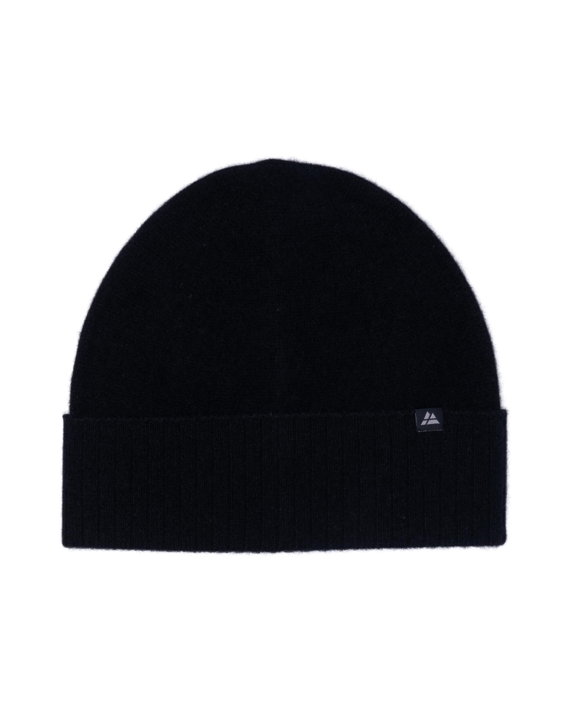 

DANISH ENDURANCE Кашемировая вязаная мягкая и унисекс для осени и один размер подходит большинству 100% шапочка, удобная, теплая, ветрозащитная, влагоотводящая, чёрный