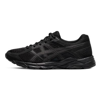 Gel-Contend 4 Amortiguación Tejido Transpirable Cuero Sintético Caña Baja Casual Larga Distancia Corta Distancia Desplazamiento Urbano Zapatillas de Running T8D9Q-010