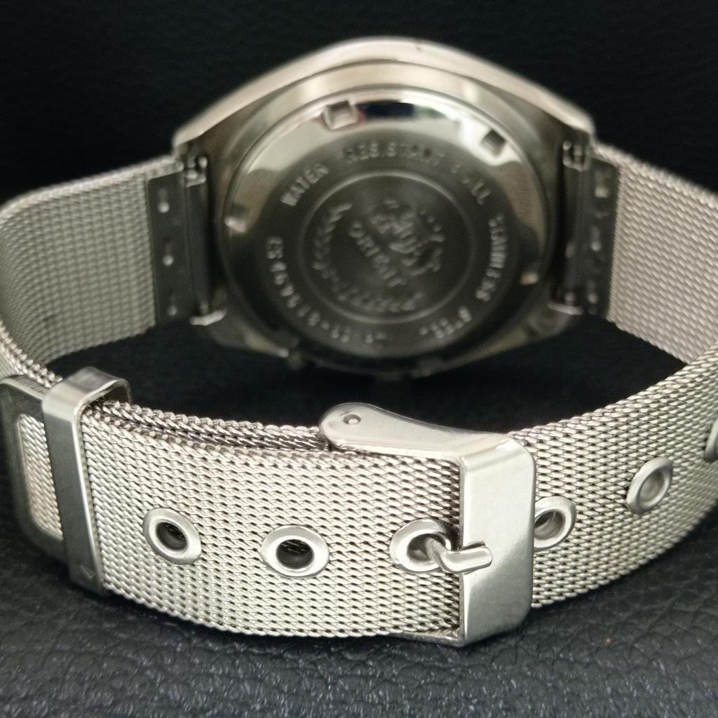 ЯПОНСЬКИЙ ВІНТАЖНИЙ ORIENT АВТОМАТИЧНИЙ 46941 ЧОЛОВІЧИЙ ГОДИННИК З ОРИГІНАЛЬНИМ ЦИФЕРБЛАТОМ a704958-1