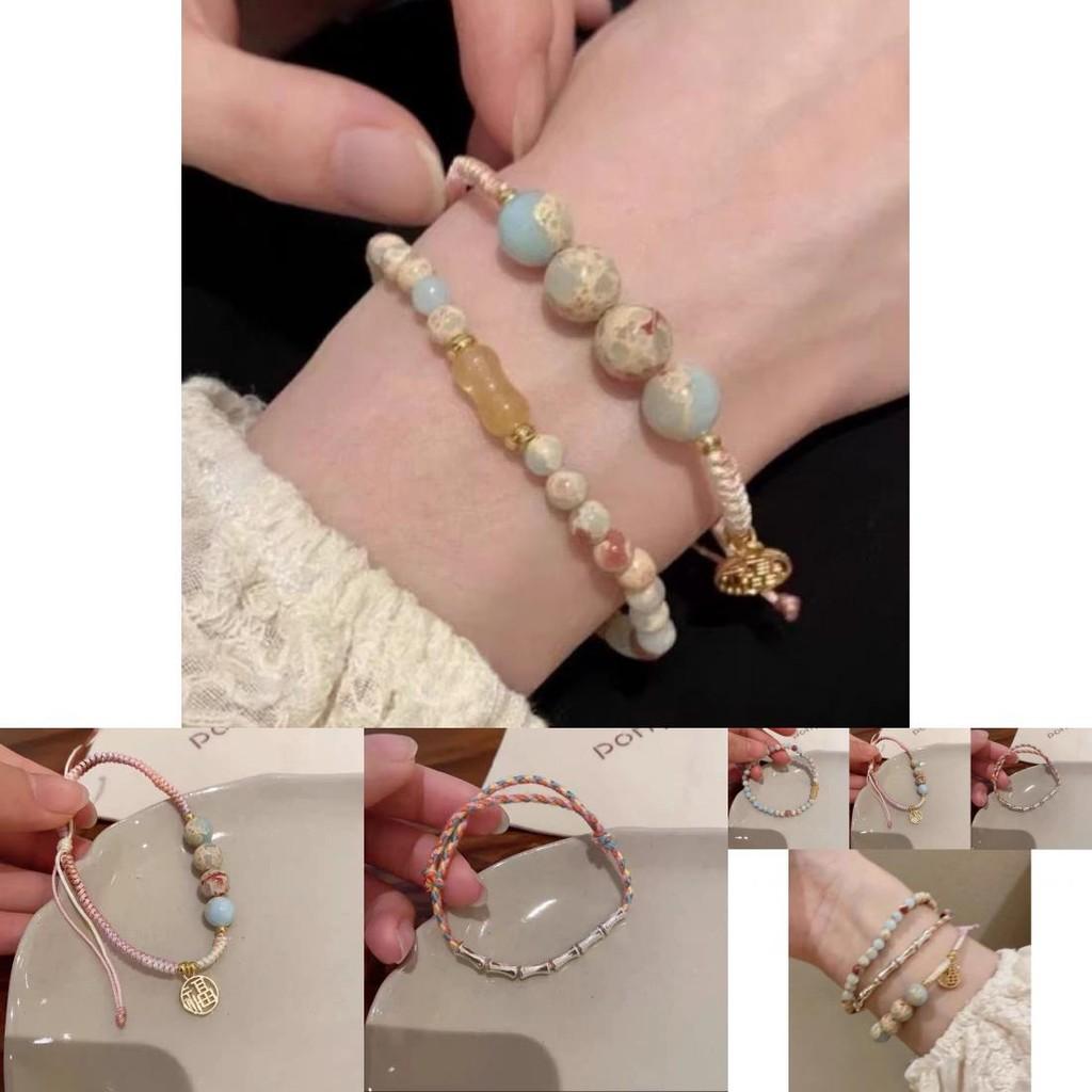 Chic Bamboo Weave Bracelet For Women Modern And Luxurious Spring 2024 Design