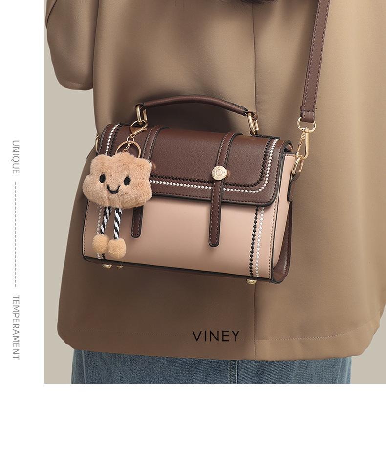 Summer 2026 Women's Fashion Single Shoulder Crossbody Bag - High-End Handheld Cambridge Style