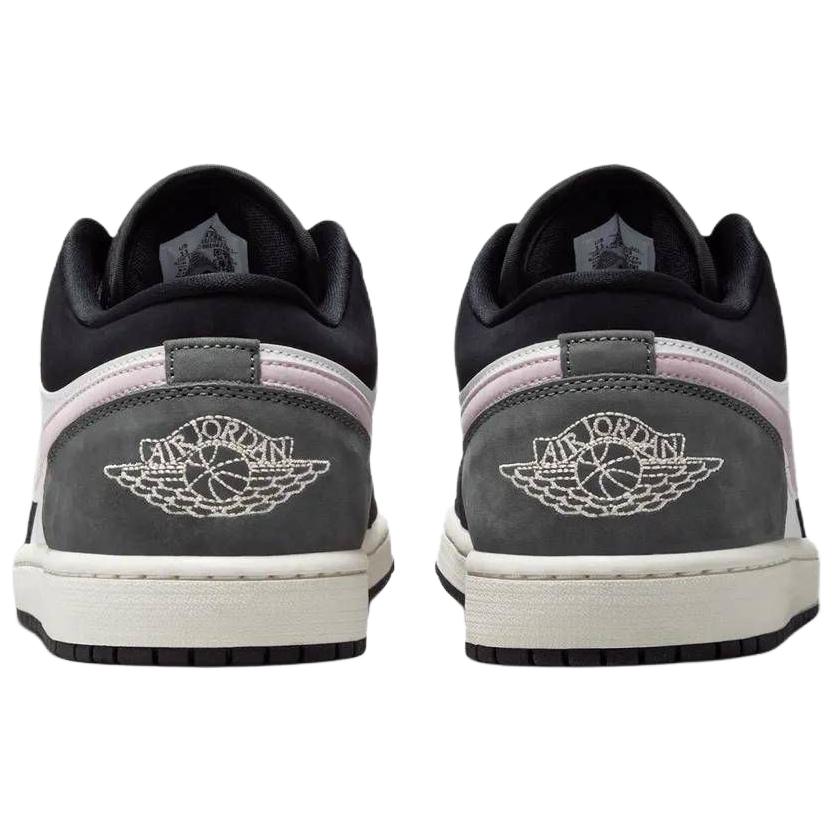 Air Jordan 1 Low SE Black Iced Carmine Iron Grey Men Sneakers Iced-Carmine-Iron-Grey II3788-003